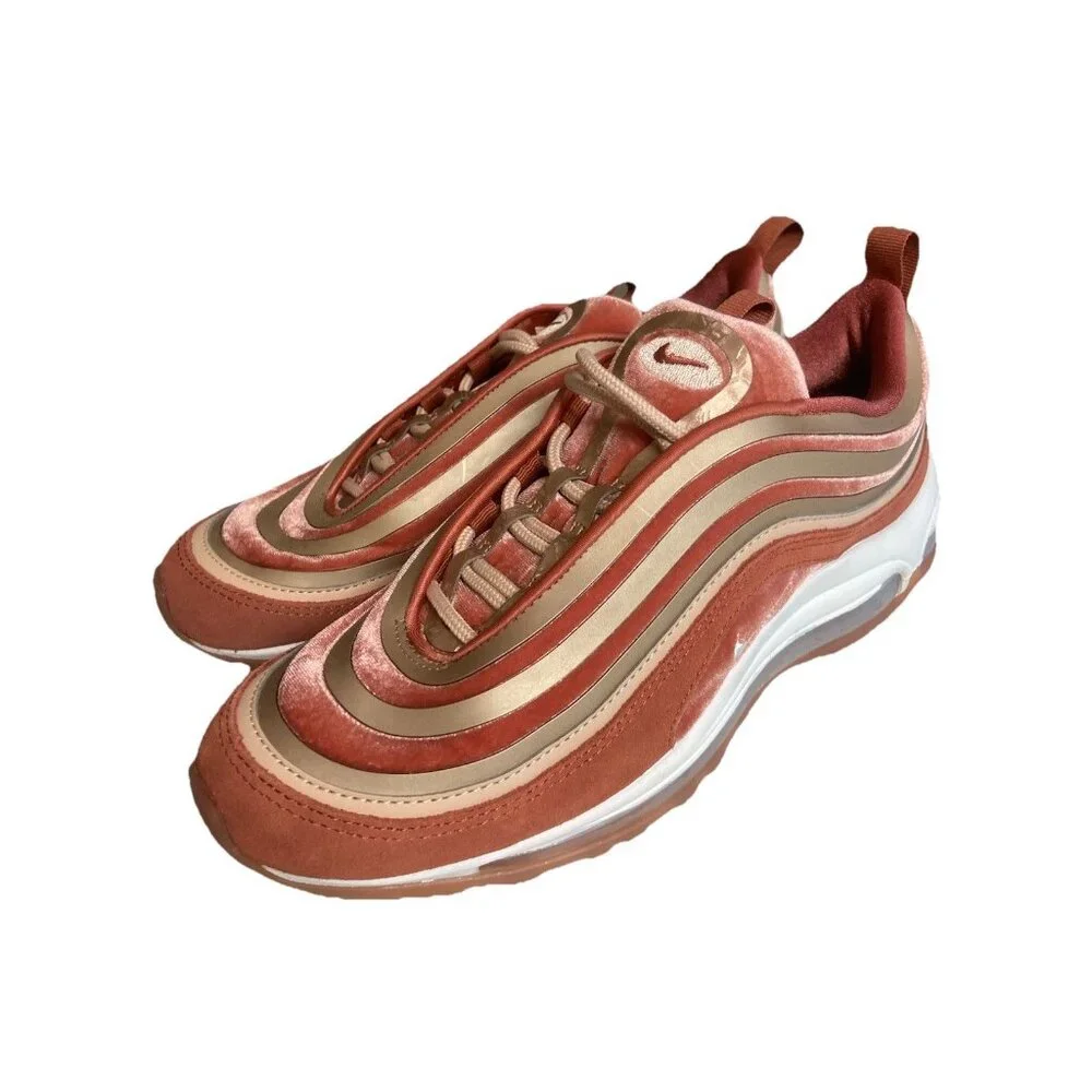 NIKE AIR MAX 97 UL '17 LX DUSTY PEACH/SUMMIT WHITE SIZE WOMEN'S 8.5 [AH6805-200]